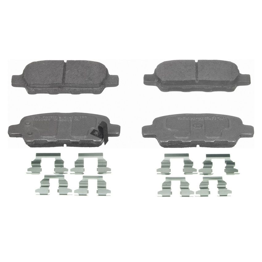 Wagner Brake PD905 ThermoQuiet Ceramic Disc Brake Pad Set