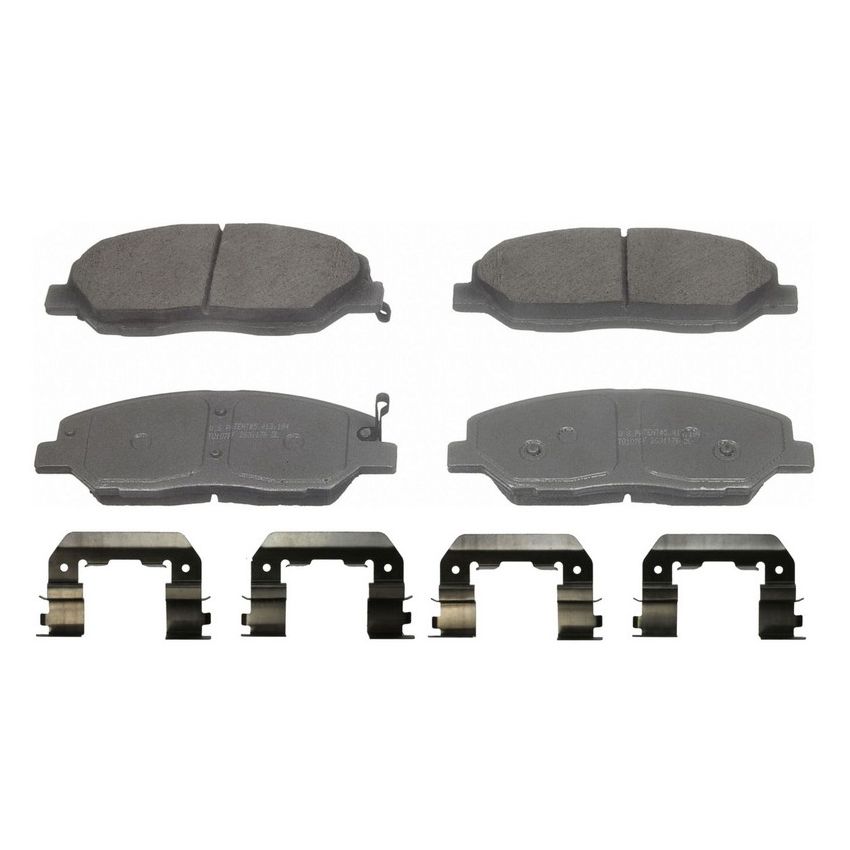 Wagner Brake QC1202 ThermoQuiet Ceramic Disc Brake Pad Set