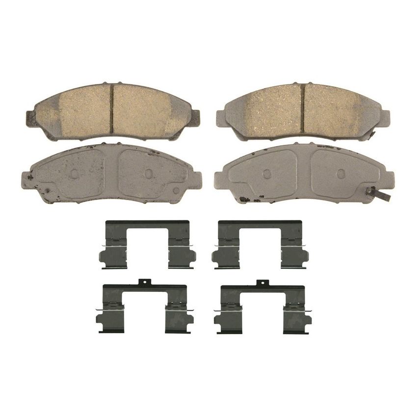 Wagner Brake QC1280 ThermoQuiet Ceramic Disc Brake Pad Set