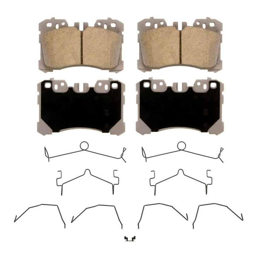 Wagner Brake QC1282 ThermoQuiet Ceramic Disc Brake Pad Set