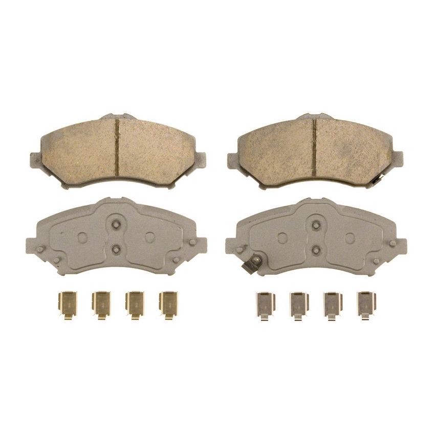 Wagner Brake QC1327 ThermoQuiet Ceramic Disc Brake Pad Set