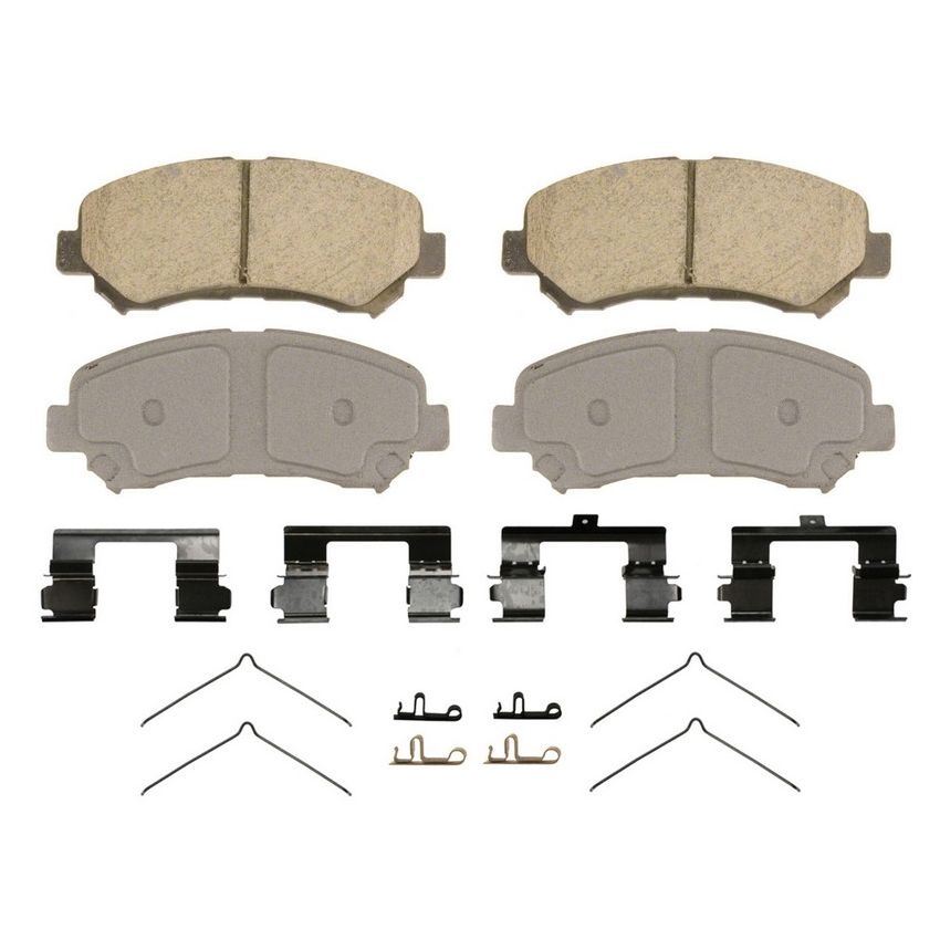 Wagner Brake QC1374 ThermoQuiet Ceramic Disc Brake Pad Set