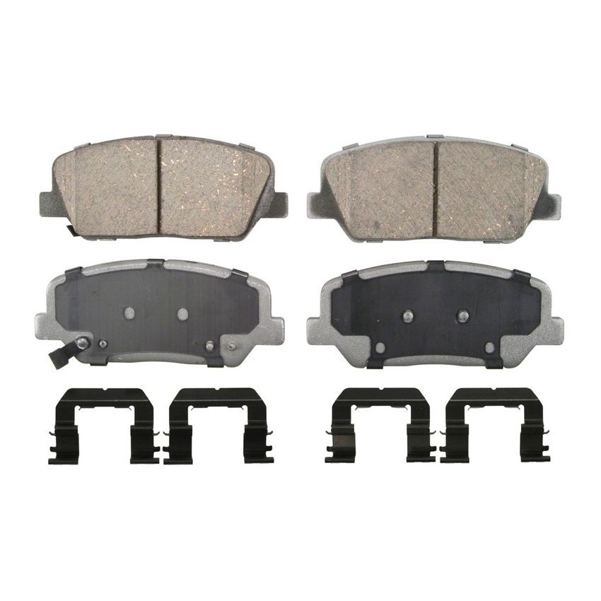 Wagner Brake QC1413 ThermoQuiet Ceramic Disc Brake Pad Set