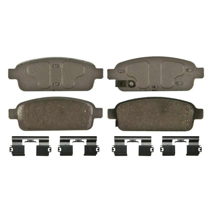 Wagner Brake QC1468 ThermoQuiet Ceramic Disc Brake Pad Set