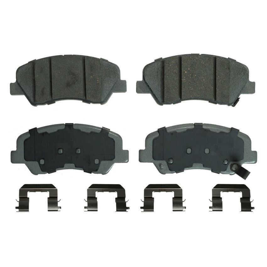 Wagner Brake QC1593 ThermoQuiet Ceramic Disc Brake Pad Set