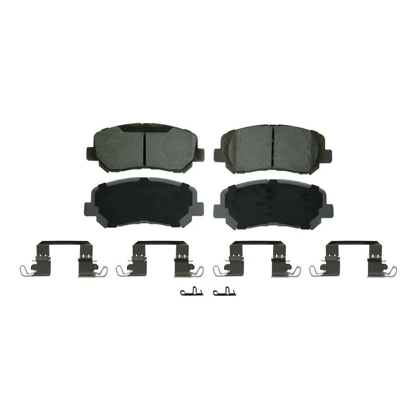 Wagner Brake QC1640A ThermoQuiet Ceramic Disc Brake Pad Set