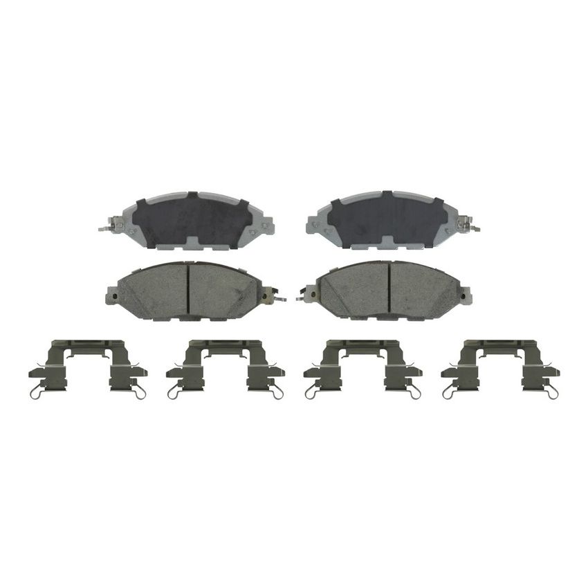 Wagner Brake QC1649 ThermoQuiet Ceramic Disc Brake Pad Set
