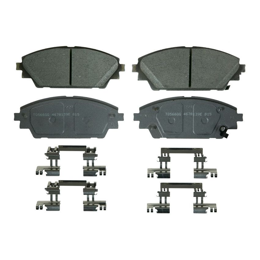Wagner Brake QC1728 ThermoQuiet Ceramic Disc Brake Pad Set