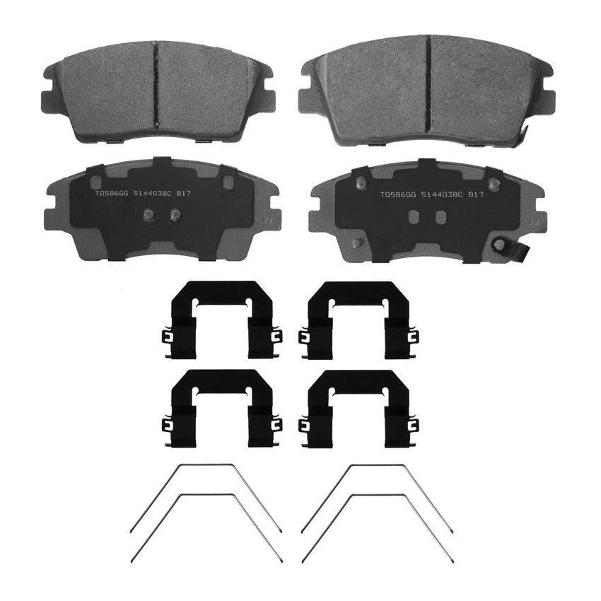 Wagner Brake QC1847 ThermoQuiet Ceramic Disc Brake Pad Set
