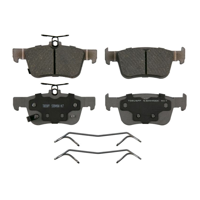 Wagner Brake QC1878 ThermoQuiet Ceramic Disc Brake Pad Set