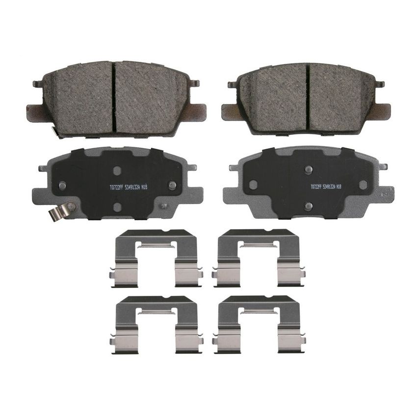 Wagner Brake QC1913 ThermoQuiet Ceramic Disc Brake Pad Set