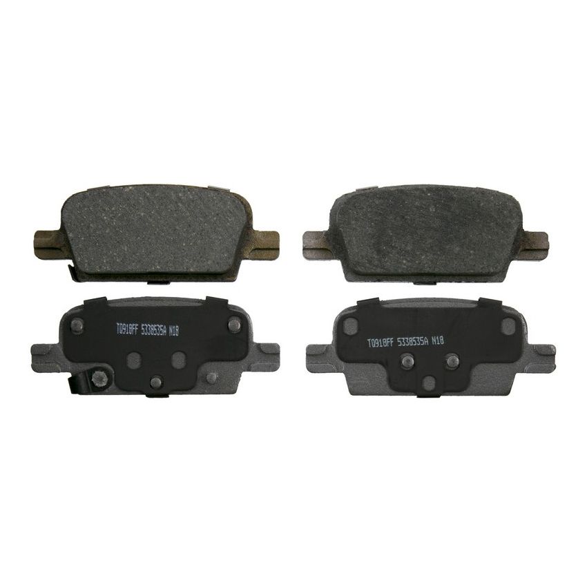 Wagner Brake QC1921 ThermoQuiet Ceramic Disc Brake Pad Set