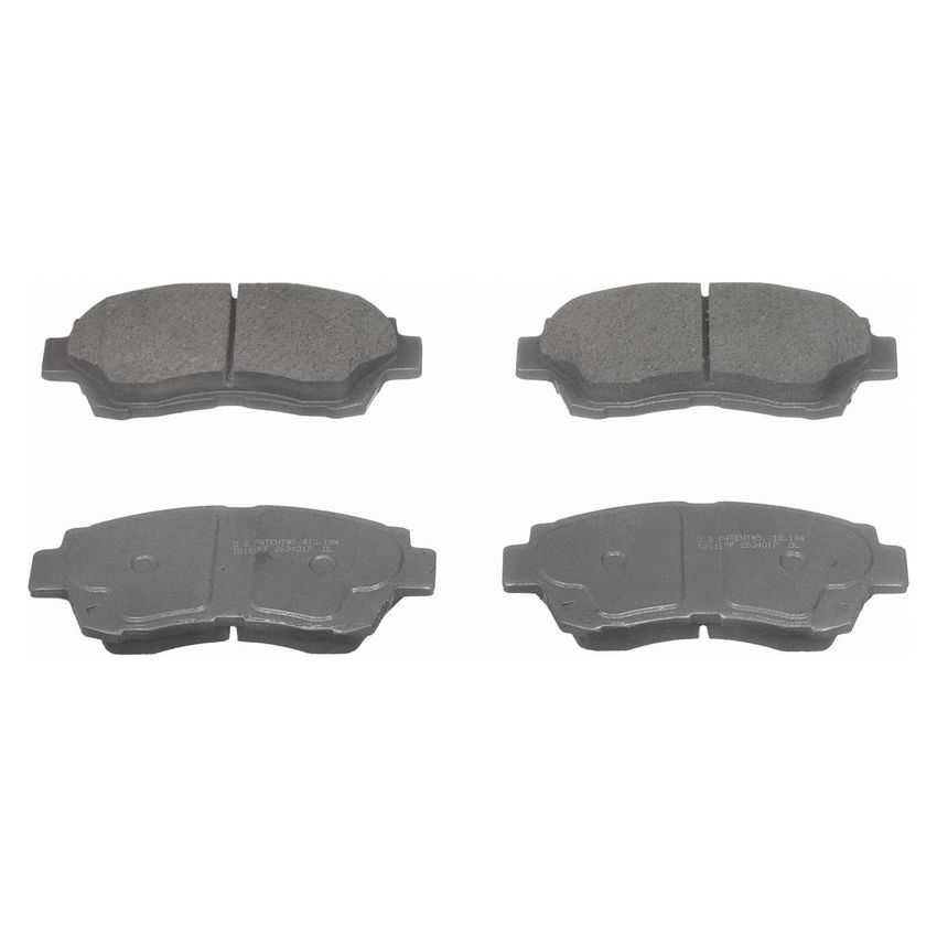 Wagner Brake QC476 ThermoQuiet Ceramic Disc Brake Pad Set