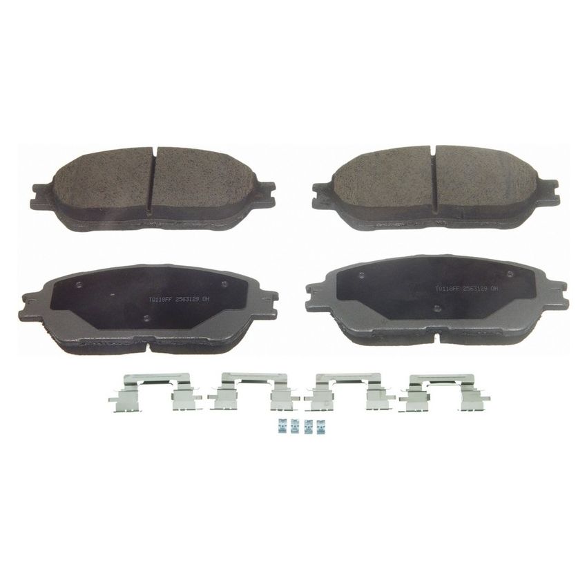 Wagner Brake QC906A ThermoQuiet Ceramic Disc Brake Pad Set