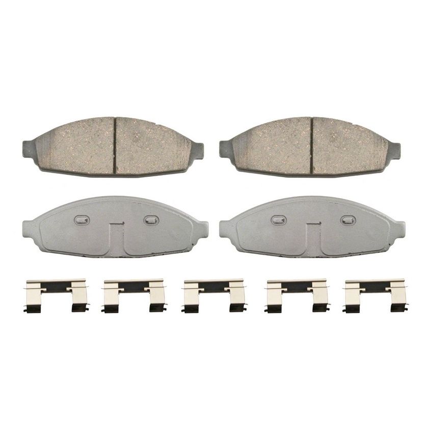 Wagner Brake QC931 ThermoQuiet Ceramic Disc Brake Pad Set