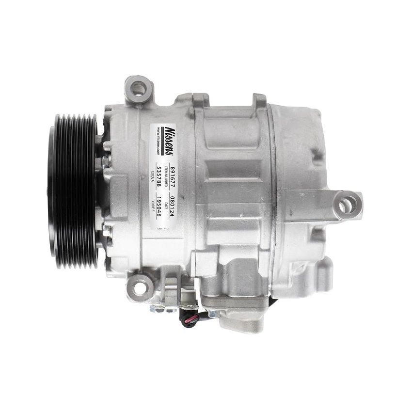 NISSENS 891677 Air Conditioning Compressor with Clutch