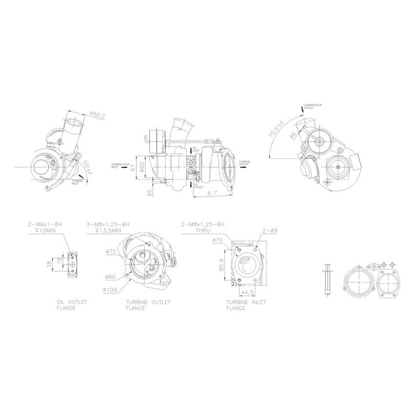 NISSENS 93147 Turbocharger