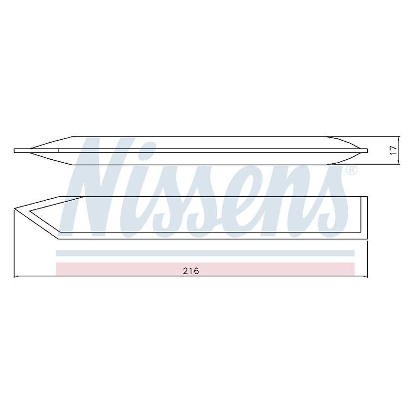 NISSENS 95348 Receiver Drier