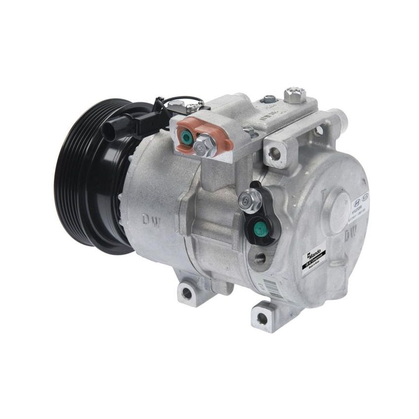 MANDO 10A1048 New OE AC Compressor w/ Clutch & Pre-filled Oil, Direct Replacement