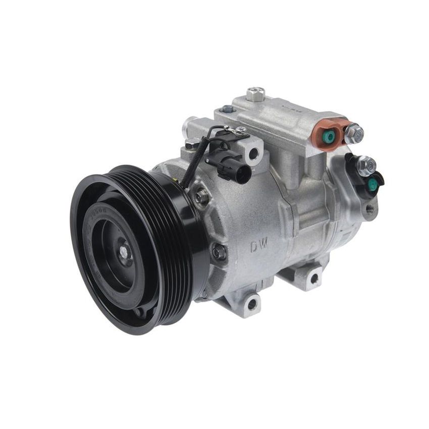 MANDO 10A1048 New OE AC Compressor w/ Clutch & Pre-filled Oil, Direct Replacement