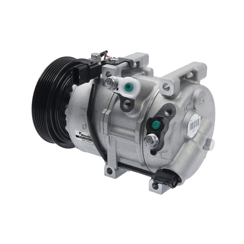 MANDO 10A1052 New OE AC Compressor w/ Clutch & Pre-filled Oil, Direct Replacement