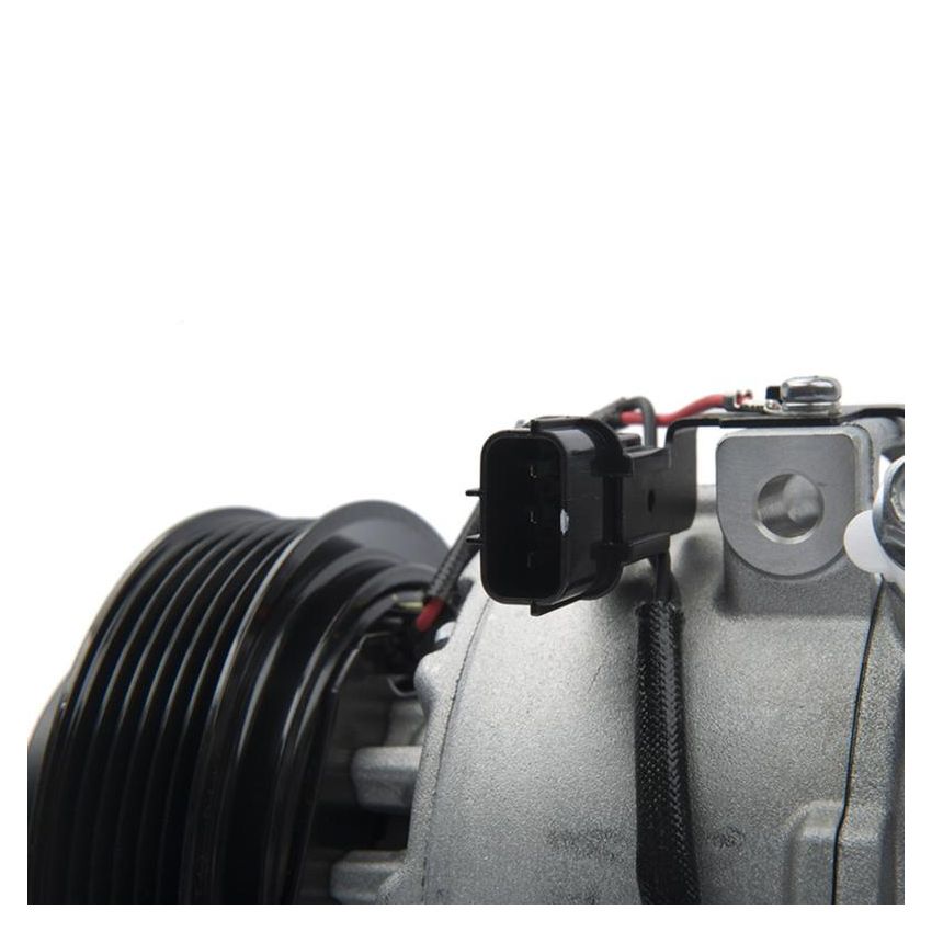 MANDO 10A1052 New OE AC Compressor w/ Clutch & Pre-filled Oil, Direct Replacement