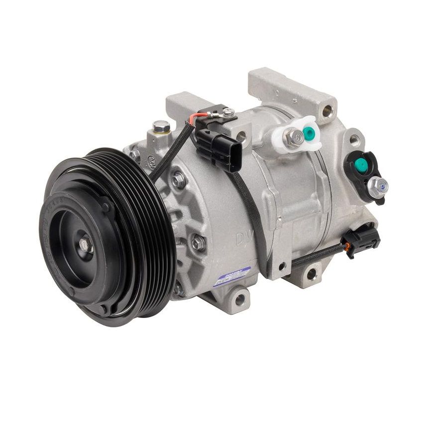 MANDO 10A1052 New OE AC Compressor w/ Clutch & Pre-filled Oil, Direct Replacement