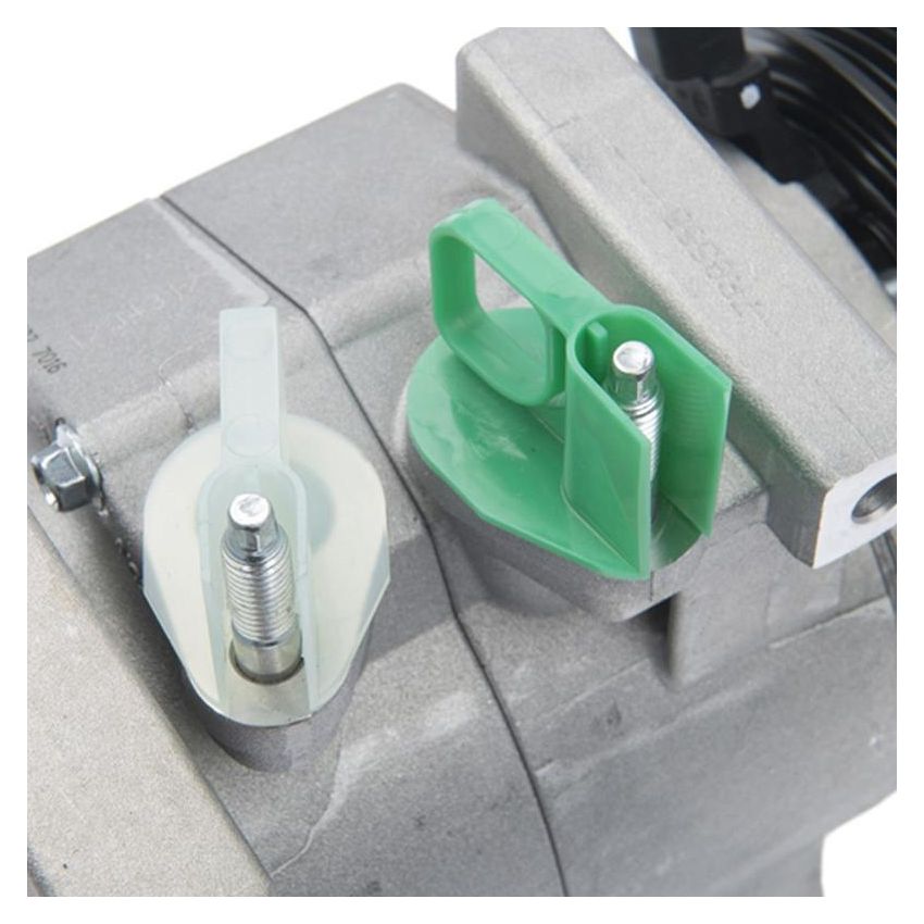 MANDO 10A1069 New OE AC Compressor w/ Clutch & Pre-filled Oil, Direct Replacement