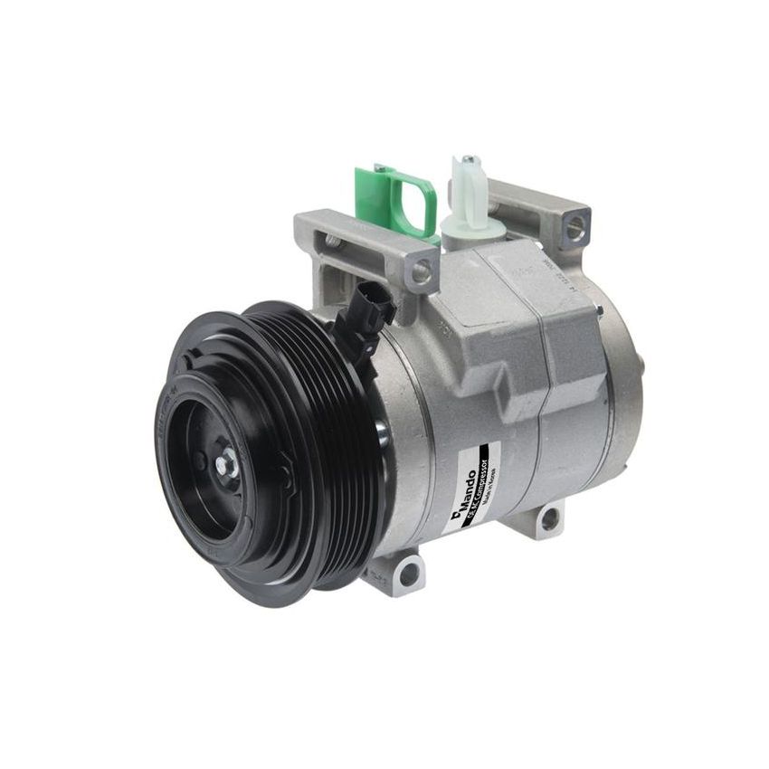 MANDO 10A1069 New OE AC Compressor w/ Clutch & Pre-filled Oil, Direct Replacement