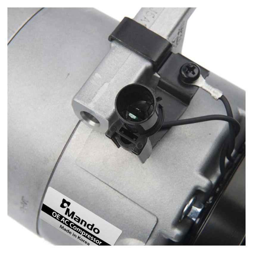 MANDO 10A1077 New OE AC Compressor w/ Clutch & Pre-filled Oil, Direct Replacement