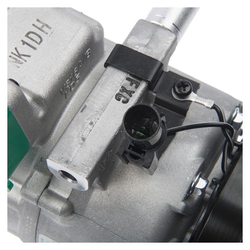 MANDO 10A1081 New OE AC Compressor w/ Clutch & Pre-filled Oil, Direct Replacement