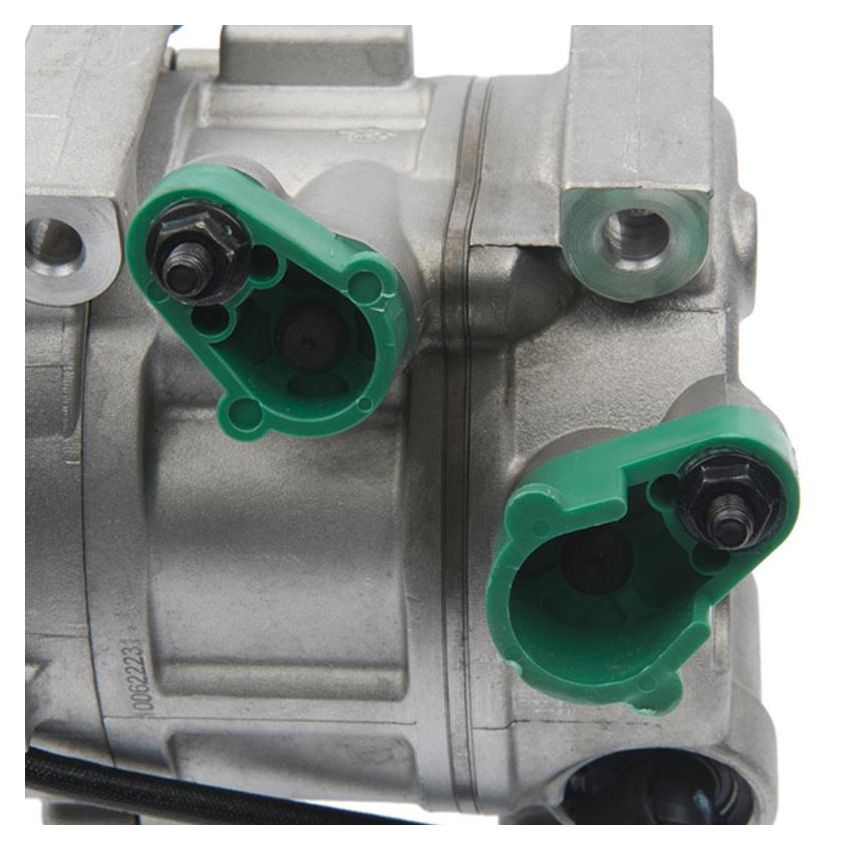 MANDO 10A1086 New OE AC Compressor w/ Clutch & Pre-filled Oil, Direct Replacement