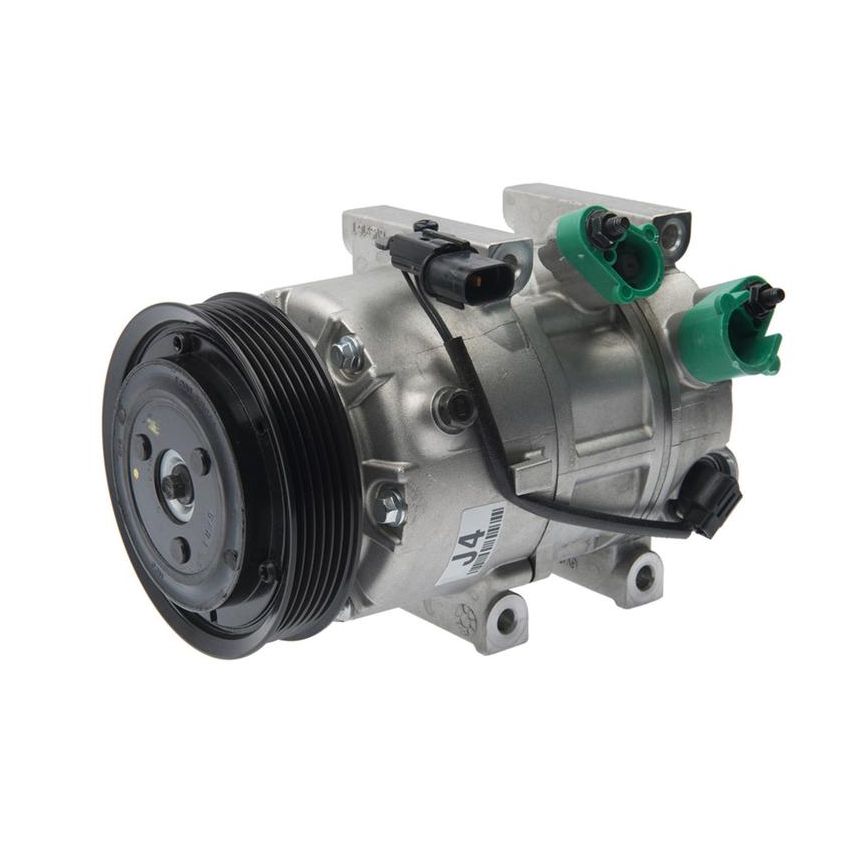 MANDO 10A1086 New OE AC Compressor w/ Clutch & Pre-filled Oil, Direct Replacement