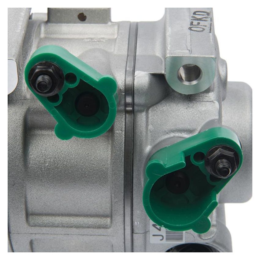 MANDO 10A1087 New OE AC Compressor w/ Clutch & Pre-filled Oil, Direct Replacement