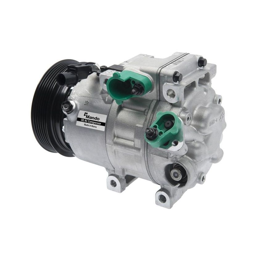 MANDO 10A1088 New OE AC Compressor w/ Clutch & Pre-filled Oil, Direct Replacement