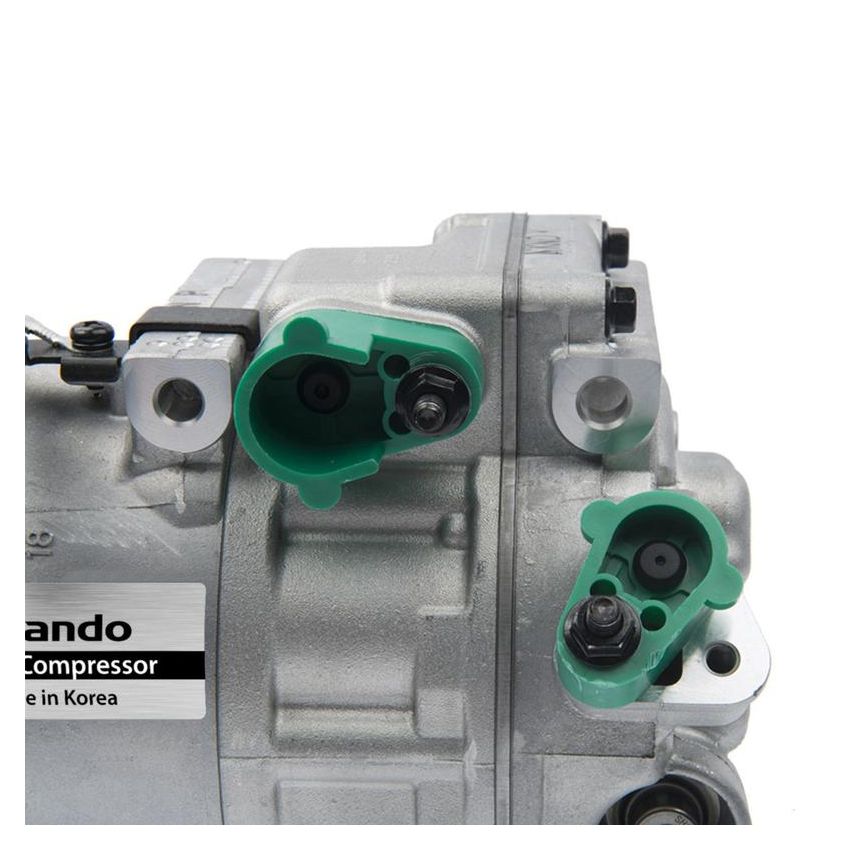 MANDO 10A1088 New OE AC Compressor w/ Clutch & Pre-filled Oil, Direct Replacement