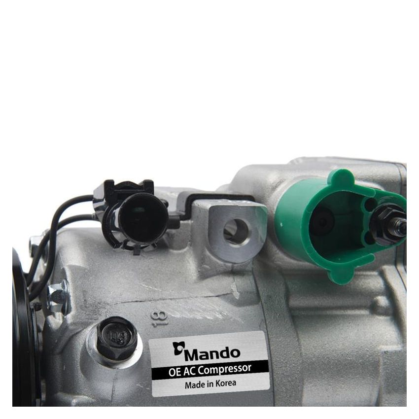 MANDO 10A1088 New OE AC Compressor w/ Clutch & Pre-filled Oil, Direct Replacement