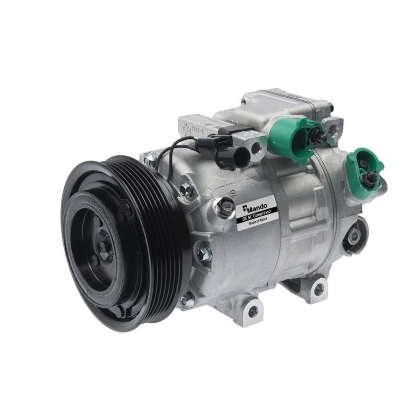 MANDO 10A1088 New OE AC Compressor w/ Clutch & Pre-filled Oil, Direct Replacement