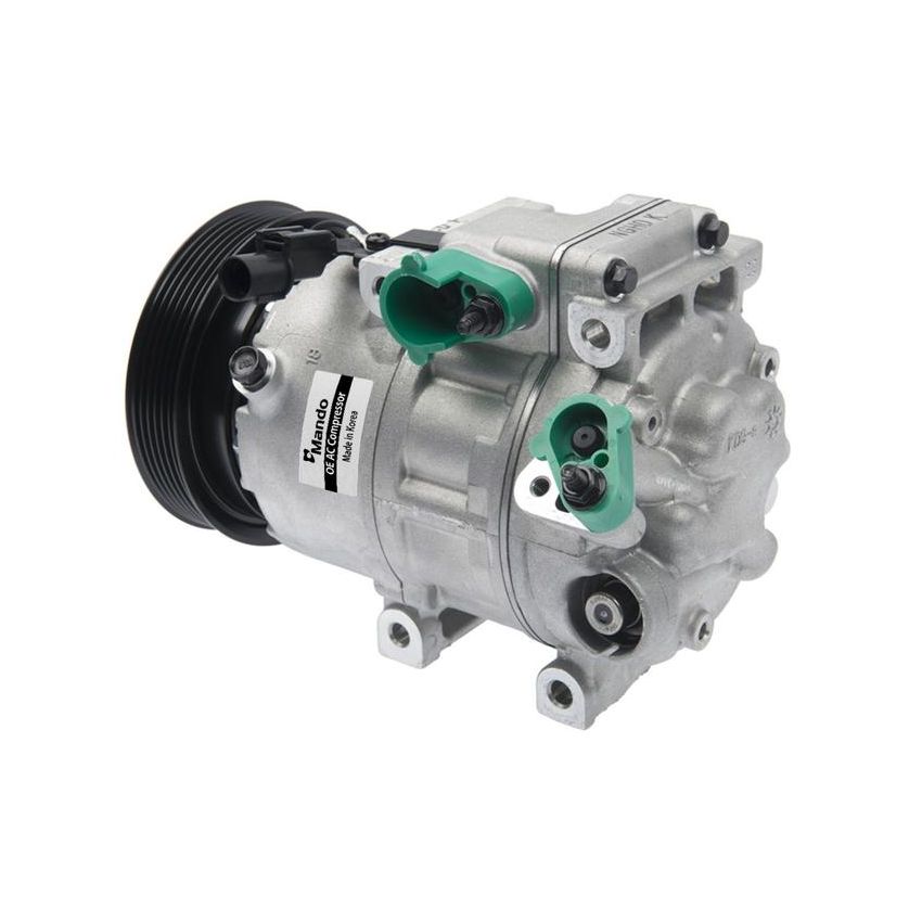 MANDO 10A1089 New OE AC Compressor w/ Clutch & Pre-filled Oil, Direct Replacement