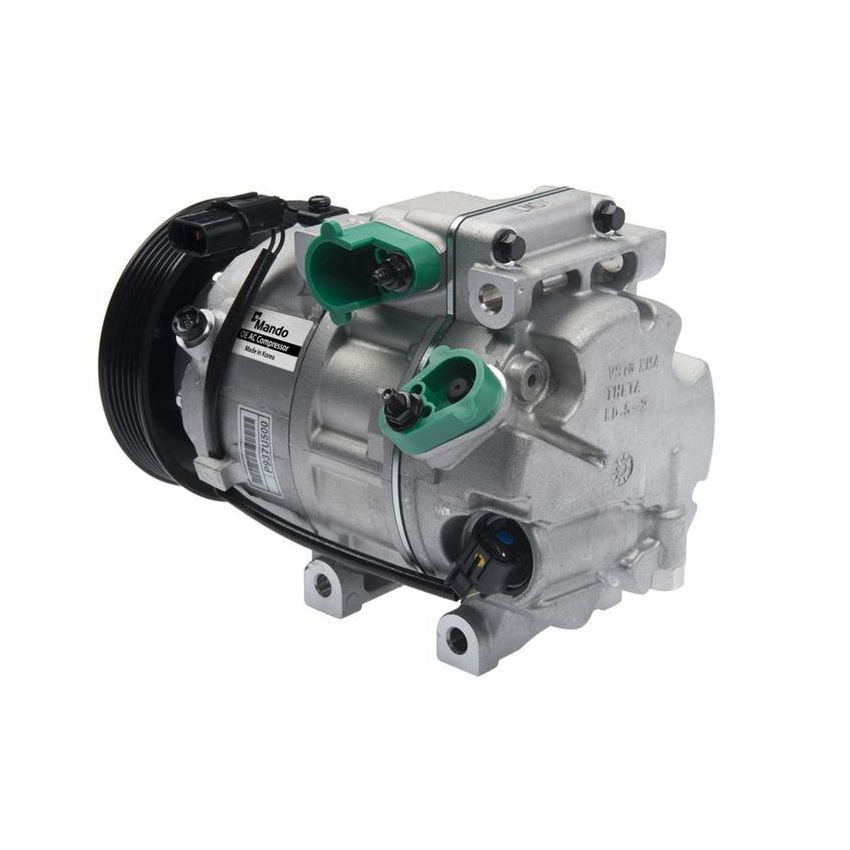 MANDO 10A1099 New OE AC Compressor w/ Clutch & Pre-filled Oil, Direct Replacement