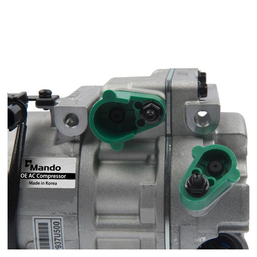 MANDO 10A1099 New OE AC Compressor w/ Clutch & Pre-filled Oil, Direct Replacement