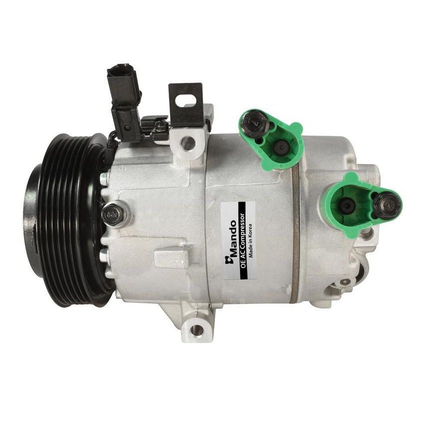 MANDO 10A1421 New OE AC Compressor w/ Clutch & Pre-filled Oil, Direct Replacement
