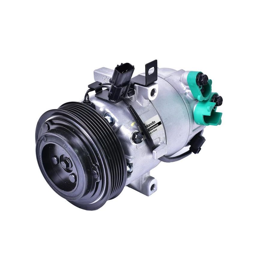 MANDO 10A1460 New OE AC Compressor w/ Clutch & Pre-filled Oil, Direct Replacement