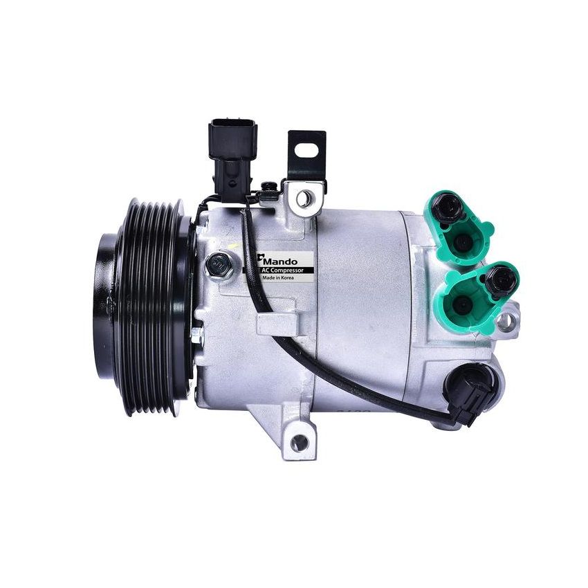 MANDO 10A1460 New OE AC Compressor w/ Clutch & Pre-filled Oil, Direct Replacement