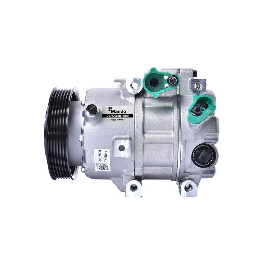 MANDO 10A1465 New OE AC Compressor w/ Clutch & Pre-filled Oil, Direct Replacement