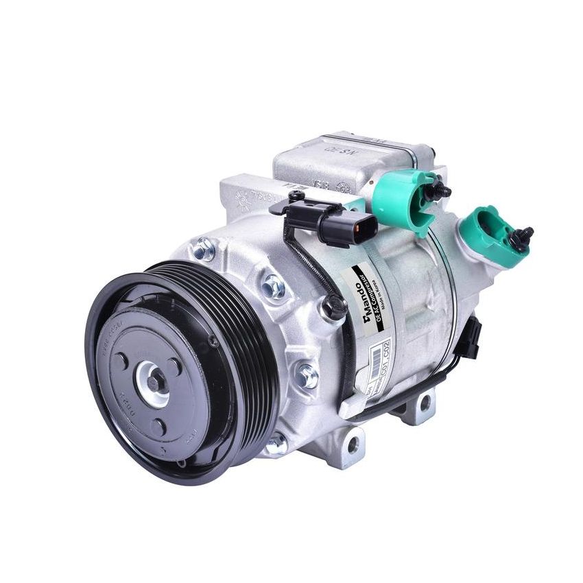 MANDO 10A1497 New OE AC Compressor w/ Clutch & Pre-filled Oil, Direct Replacement
