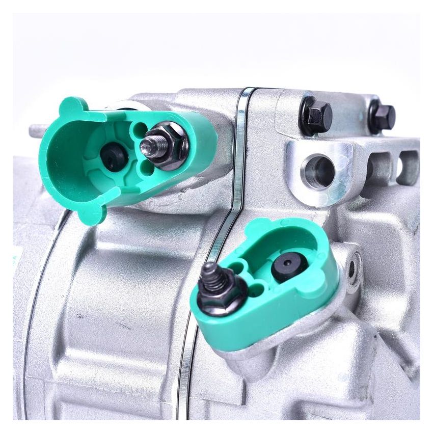 MANDO 10A1498 New OE AC Compressor w/ Clutch & Pre-filled Oil, Direct Replacement