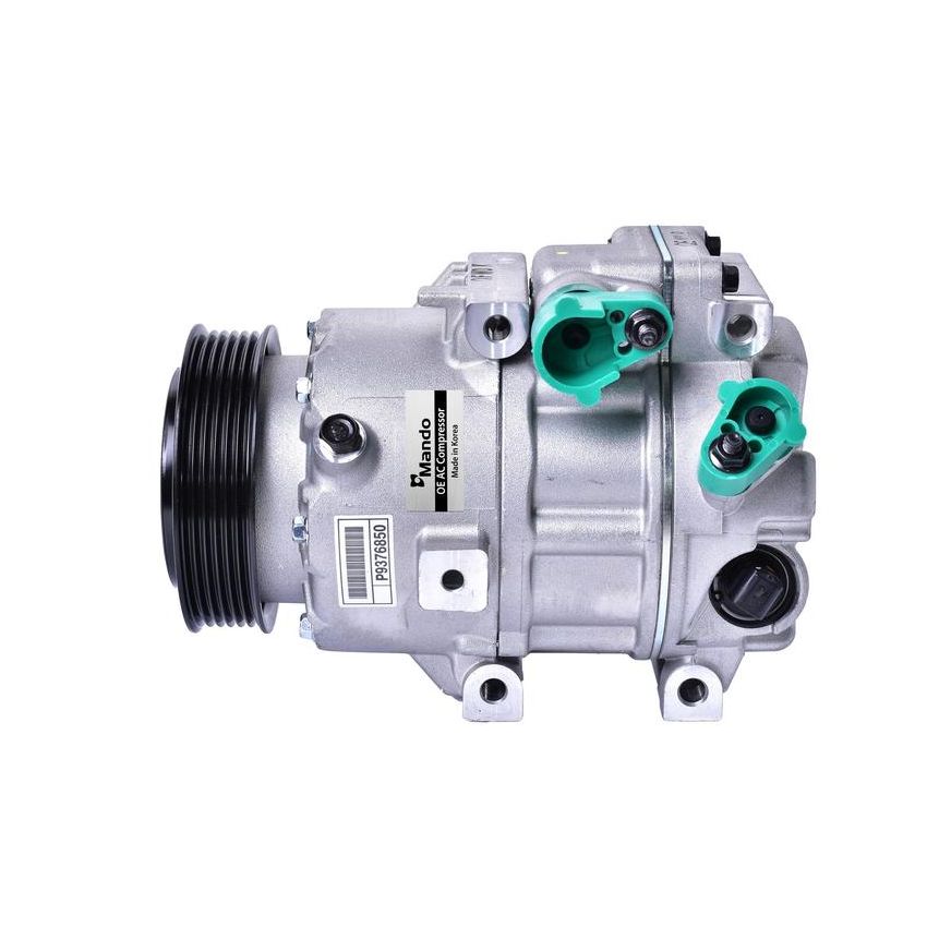 MANDO 10A1498 New OE AC Compressor w/ Clutch & Pre-filled Oil, Direct Replacement