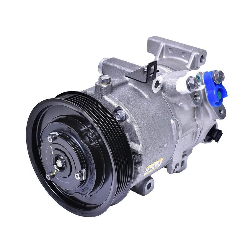 MANDO 10A1503 New OE AC Compressor w/ Clutch & Pre-filled Oil, Direct Replacement