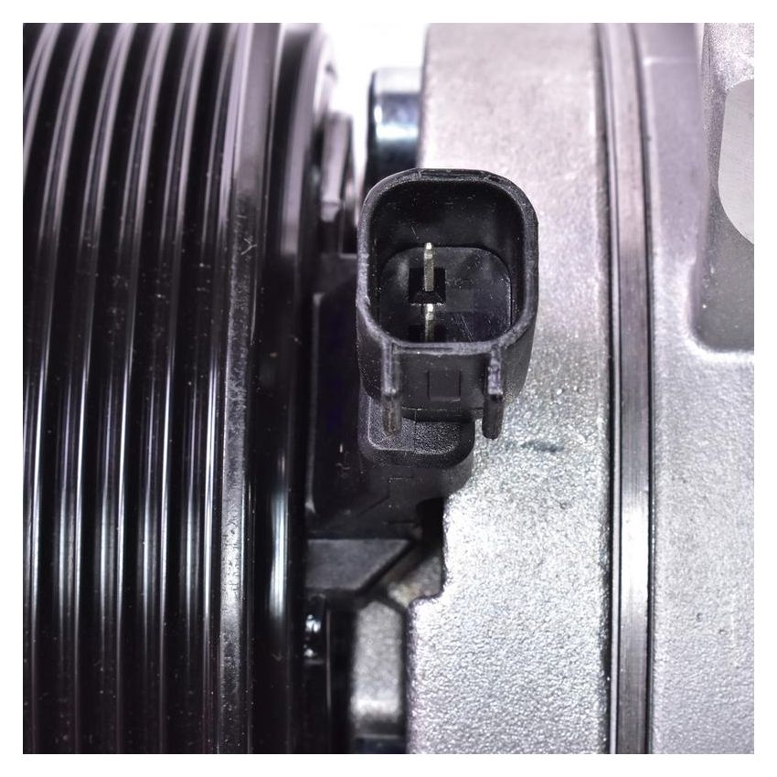 MANDO 10A1521 New OE AC Compressor w/ Clutch & Pre-filled Oil, Direct Replacement